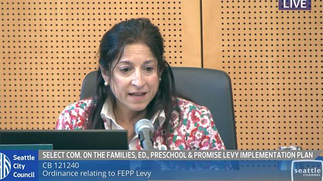 Select Committee on the Families, Education, Preschool, and Promise Levy 6-Year Implementation and Evaluation Plan 7/8/2026 2026 Select Committee on the Families, Education, Preschool, and Promise Levy 6-Year Implementation and Evaluation Plan 7-8-2026