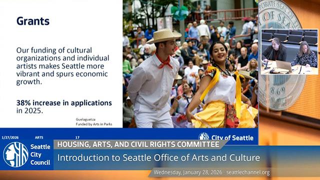 Housing, Arts and Civil Rights Committee 1/28/2026 on Explore Videos Page Housing, Arts and Civil Rights Committee 1/28/2026