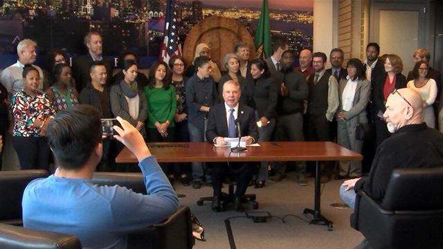 Mayor Murray signs Seattle 2035, mayoral directive