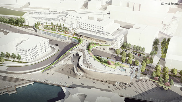 What are the issues surrounding redevelopment of Seattle's waterfront? City Inside/Out Local Issues: Waterfront LID Debate