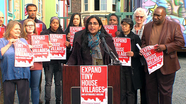 Councilmember Sawant & faith leaders advocate for more affordable housing