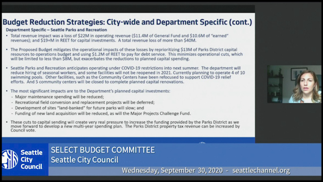 Select Budget Committee Session II 9/30/20