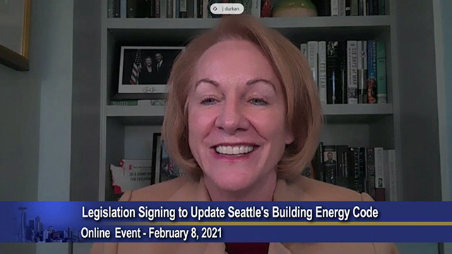 Mayor Durkan signs legislation updating Seattle’s building energy code
