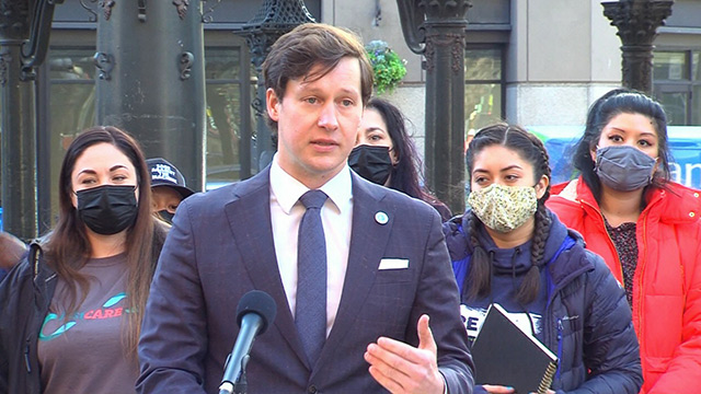 Councilmember Lewis highlights model to address homelessness in Pioneer Square