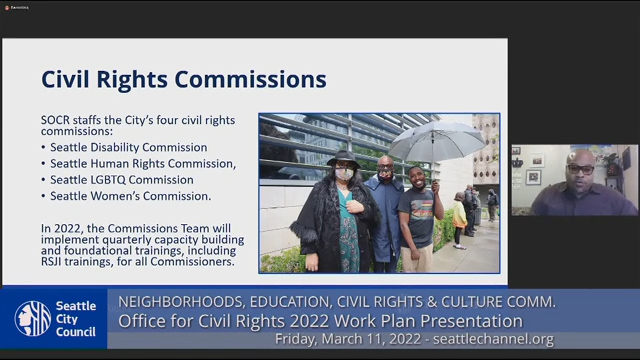 Committee on Neighborhoods, Education, Civil Rights & Culture 3/11/22