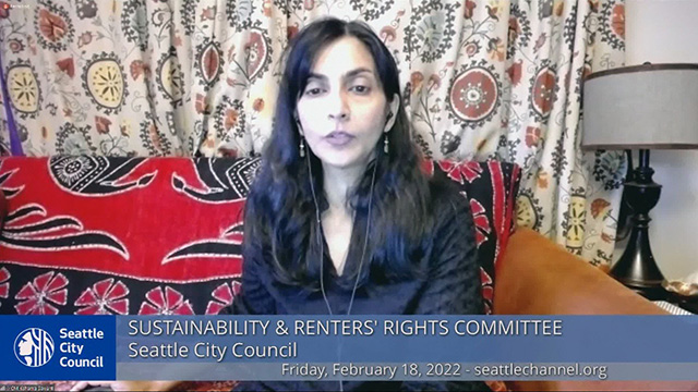 Sustainability & Renters' Rights Committee 2/18/22