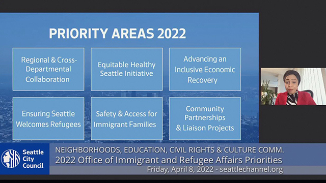 Neighborhoods, Education, Civil Rights & Culture Committee 4/8/22