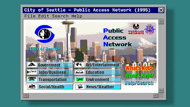 Favorite Archival Object: the City's First Website - the Public Access Network