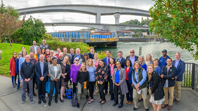Civic leaders commemorate reopening of West Seattle Bridge 