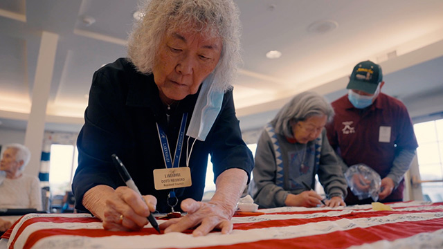 CityStream: Traveling 48-star U.S. flag honors Japanese Americans