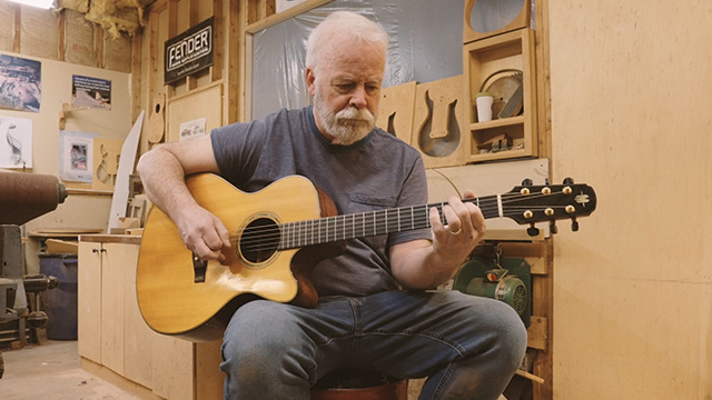 Art Zone: Custom guitar maker Roy McAlister 
