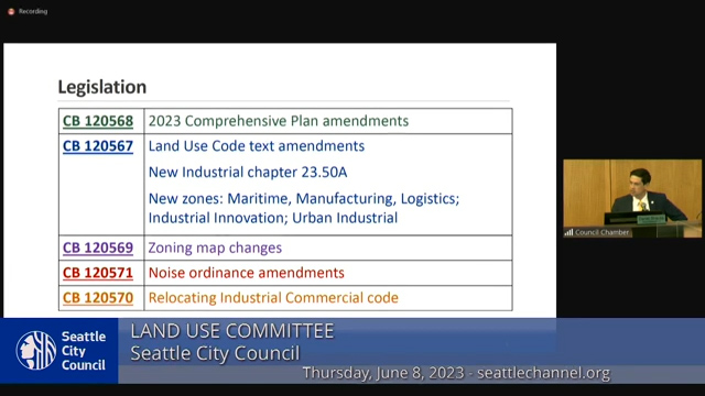 Land Use Committee Special Meeting Session I - 6/8/23