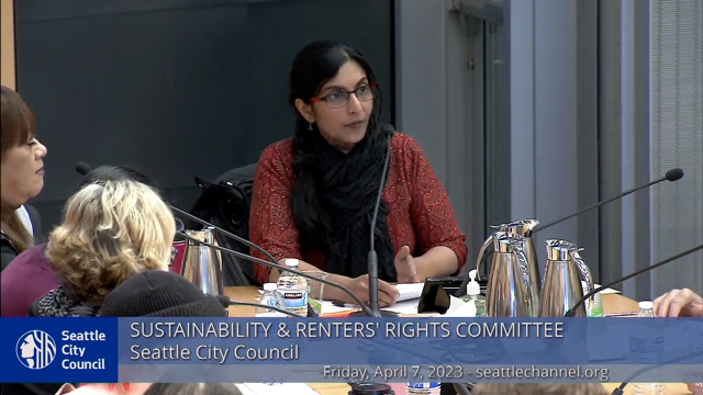 Sustainability & Renters' Rights Committee 4/7/23