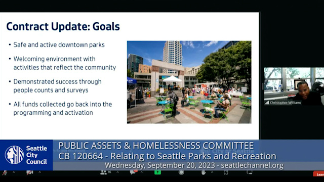 Public Assets & Homelessness Committee 9/20/23