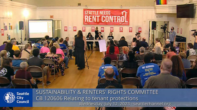 Sustainability & Renters' Rights Committee Special Meeting 7/12/23