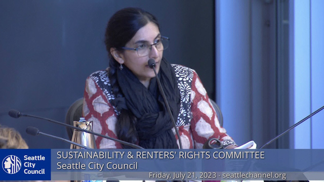 Sustainability & Renters' Rights Committee 7/21/23
