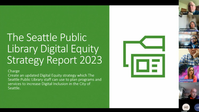 Seattle Public Library Board of Trustees Meeting of 9/28/23
