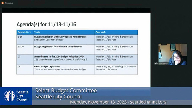 Select Budget Committee 11/13/23 Session II