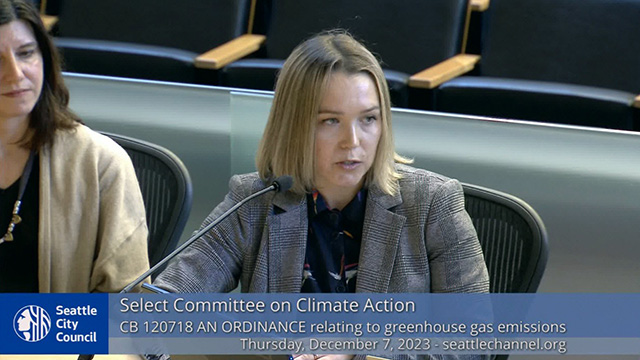 Select Committee on Climate Action 12/7/23