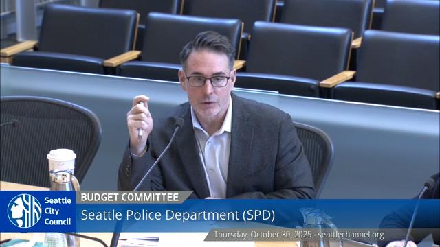 Select Budget Committee Session II 10/30/25 on Explore Videos Page Select Budget Committee Session II 10/30/25