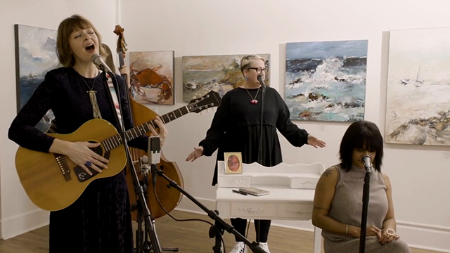 Tekla Waterfield uses music as medicine in "Keep It Upbeat" on Explore Videos Page Art Zone with Nancy Guppy: Tekla Waterfield & Jeff Fielder perform “Keep It Upbeat”