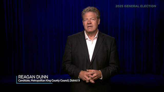 Reagan Dunn, candidate for Metropolitan King County Council, District 9 Reagan Dunn, candidate for Metropolitan King County Council, District 9