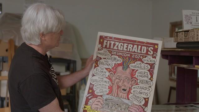 Art Zone: Pat Moriarty, visual artist and graphic artist
