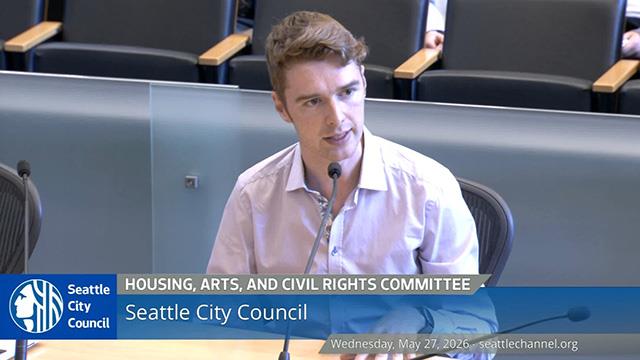 Housing, Arts and Civil Rights Committee 5/27/2026 Housing, Arts and Civil Rights Committee 5-27-2026