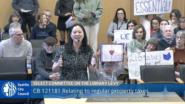 Select Committee on the Library Levy 4/2/2026: Public Hearing on Explore Videos Page Select Committee on the Library Levy 4/2/2026: Public Hearing