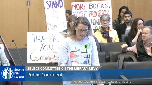 Select Committee on the Library Levy 4-8-2026