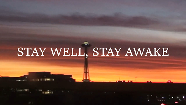 Video Bebop presents "Stay Well, Stay Awake"