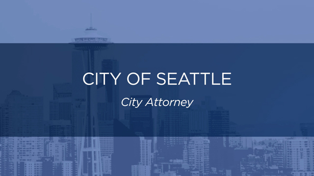 City of Seattle, City Attorney