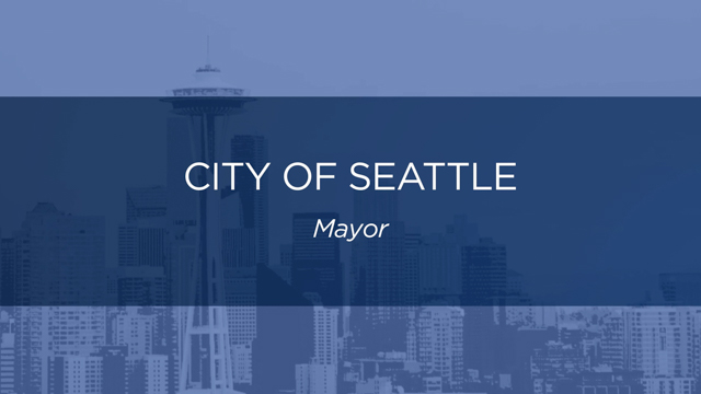 City of Seattle, Mayor